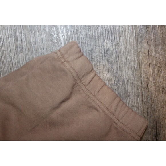 Mate The Label Organic Fleece Relaxed Pocket Jogger Sweatpants MUS TAN $128 XS - Picture 5 of 6
